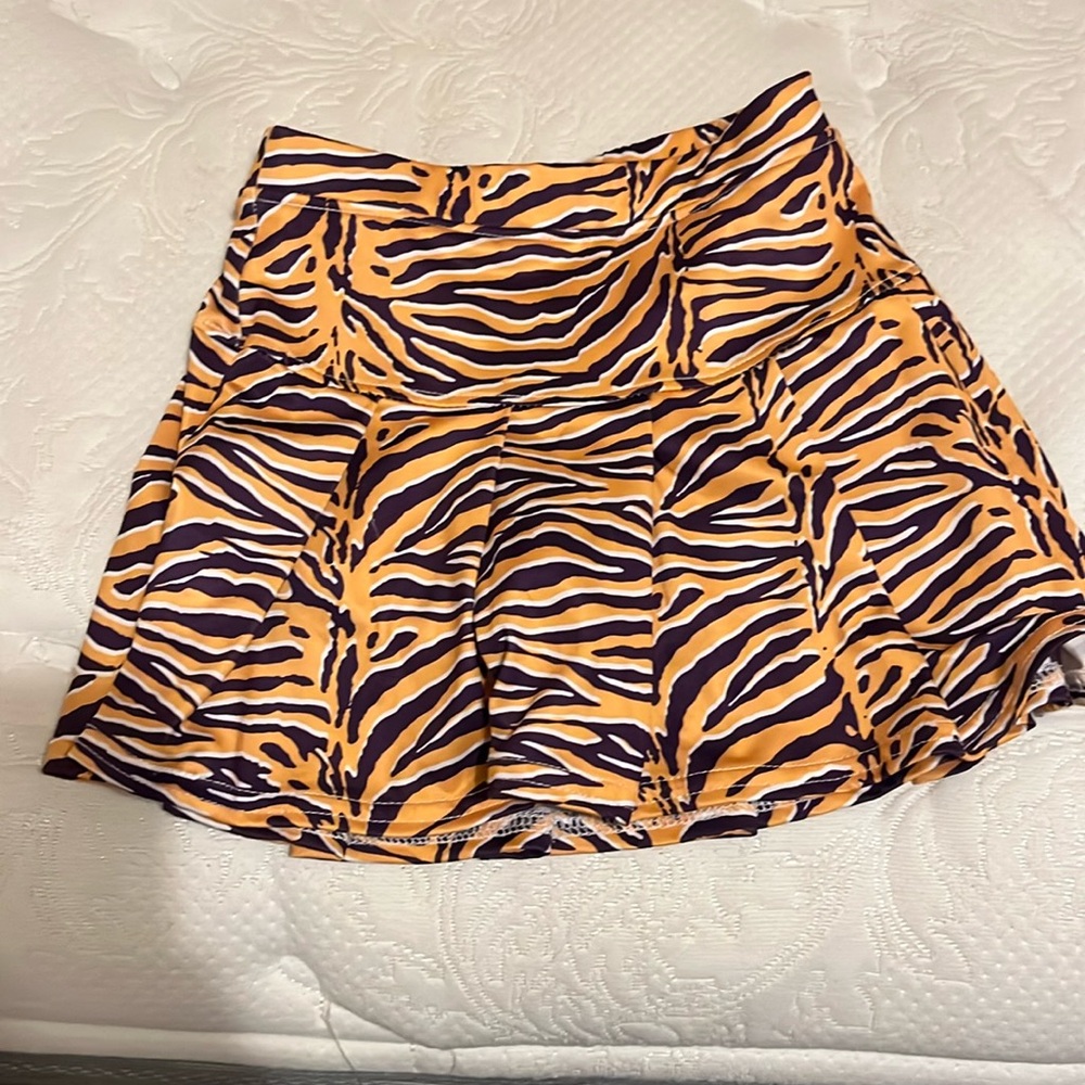 Azahria Tiger striped skort